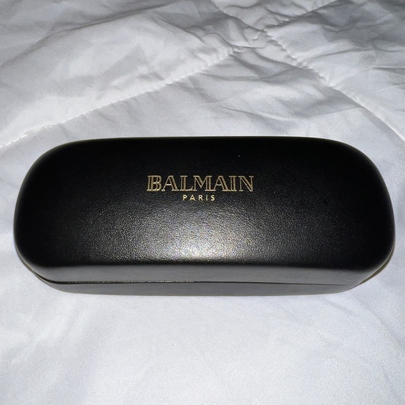 Balmain Paris 56mm Modified Cat Eye Red/Tortoise Sunglasses Made in France main image 4